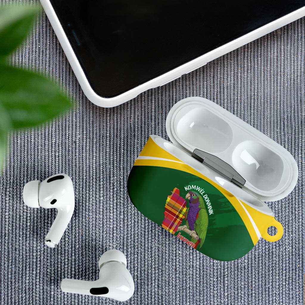 Komwel Donmnik Jounen Kweyol AirPods Case Dominica Creole Day Imperial Amazon - Wonder Print Shop