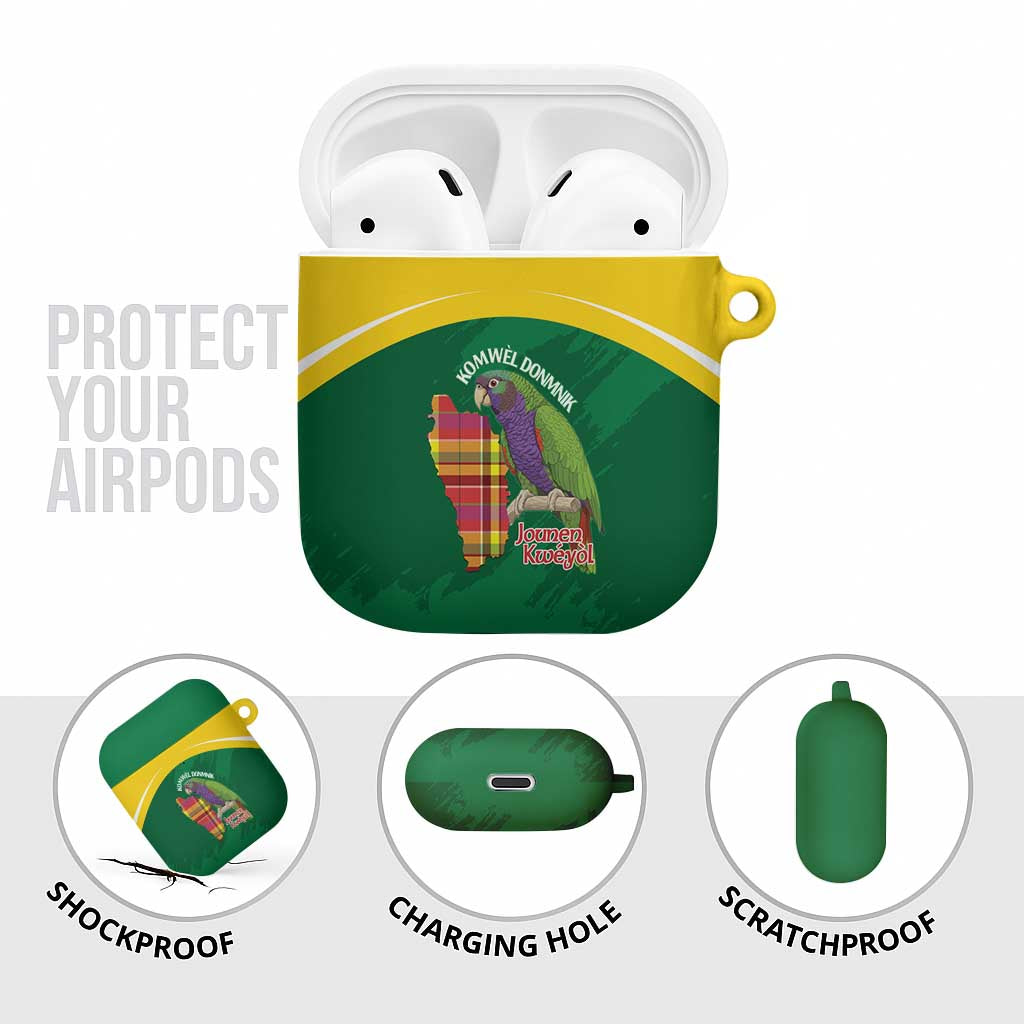 Komwel Donmnik Jounen Kweyol AirPods Case Dominica Creole Day Imperial Amazon - Wonder Print Shop