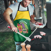 Komwel Donmnik Jounen Kweyol Apron Dominica Creole Day Imperial Amazon - Wonder Print Shop