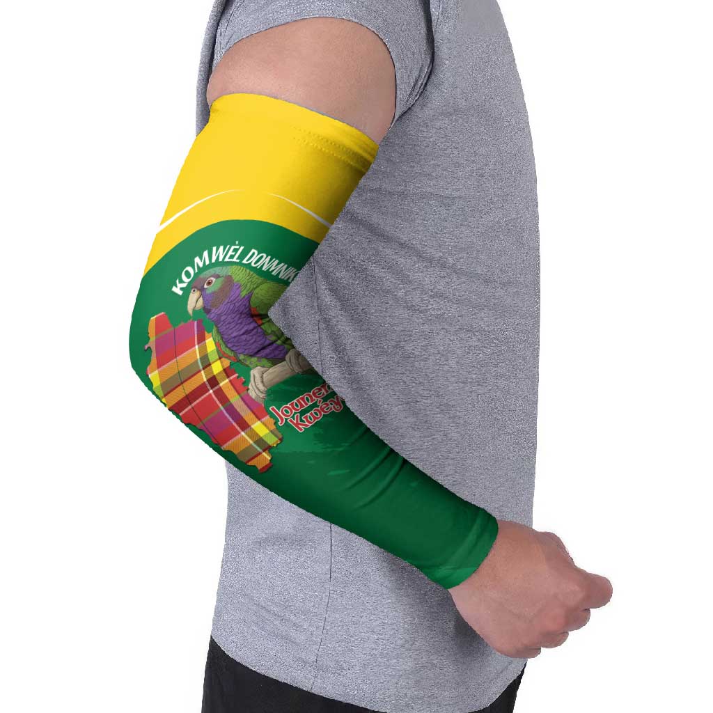 Personalized Komwel Donmnik Jounen Kweyol Arm Sleeves Dominica Creole Day Imperial Amazon - Wonder Print Shop