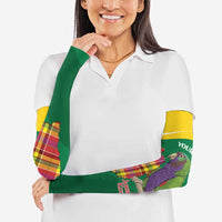 Personalized Komwel Donmnik Jounen Kweyol Arm Sleeves Dominica Creole Day Imperial Amazon - Wonder Print Shop
