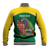 Personalized Komwel Donmnik Jounen Kweyol Baseball Jacket Dominica Creole Day Imperial Amazon - Wonder Print Shop