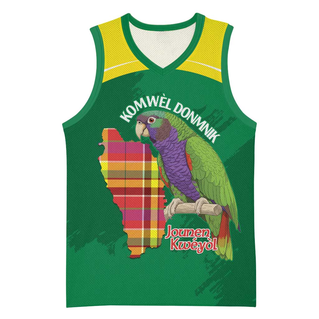 Personalized Komwel Donmnik Jounen Kweyol Basketball Jersey Dominica Creole Day Imperial Amazon - Wonder Print Shop