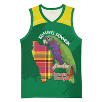 Personalized Komwel Donmnik Jounen Kweyol Basketball Jersey Dominica Creole Day Imperial Amazon - Wonder Print Shop
