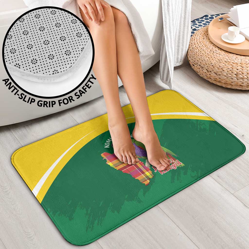 Komwel Donmnik Jounen Kweyol Bathroom Set Dominica Creole Day Imperial Amazon - Wonder Print Shop