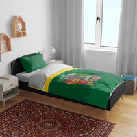 Komwel Donmnik Jounen Kweyol Bedding Set Dominica Creole Day Imperial Amazon - Wonder Print Shop