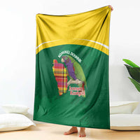 Komwel Donmnik Jounen Kweyol Blanket Dominica Creole Day Imperial Amazon - Wonder Print Shop
