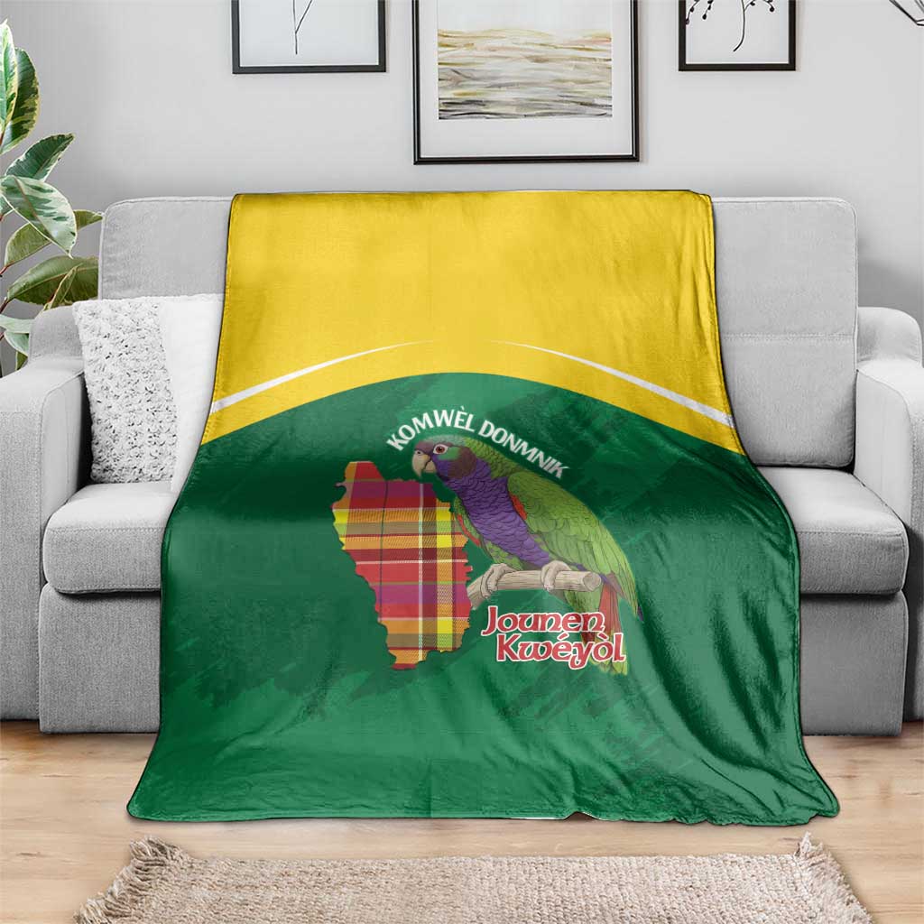 Komwel Donmnik Jounen Kweyol Blanket Dominica Creole Day Imperial Amazon - Wonder Print Shop