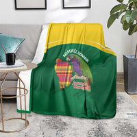 Komwel Donmnik Jounen Kweyol Blanket Dominica Creole Day Imperial Amazon - Wonder Print Shop