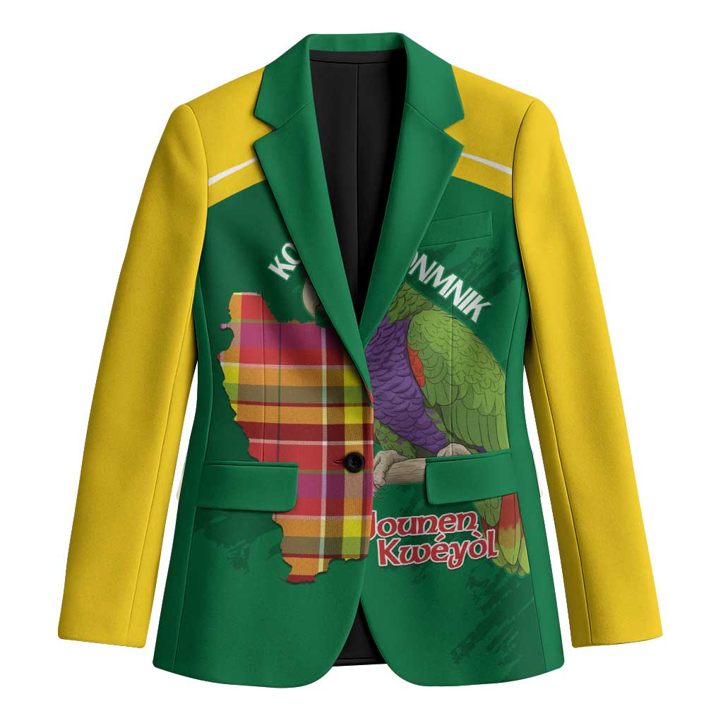 Personalized Komwel Donmnik Jounen Kweyol Blazer Dominica Creole Day Imperial Amazon - Wonder Print Shop