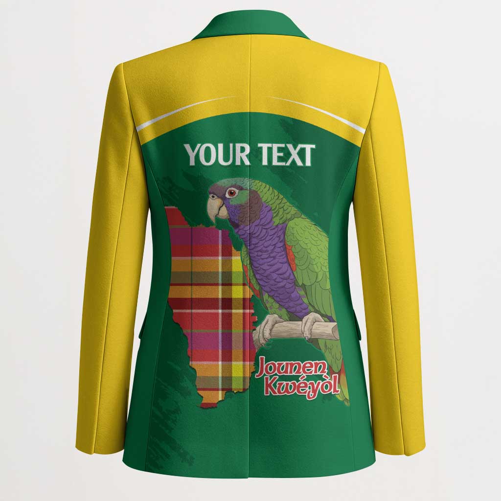 Personalized Komwel Donmnik Jounen Kweyol Blazer Dominica Creole Day Imperial Amazon - Wonder Print Shop