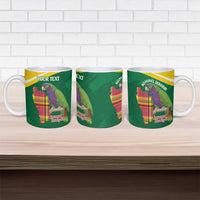 Personalized Komwel Donmnik Jounen Kweyol Ceramic Mug Dominica Creole Day Imperial Amazon - Wonder Print Shop