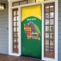 Personalized Komwel Donmnik Jounen Kweyol Door Cover Dominica Creole Day Imperial Amazon - Wonder Print Shop