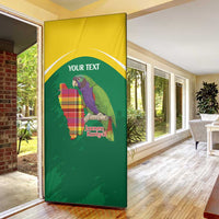 Personalized Komwel Donmnik Jounen Kweyol Door Cover Dominica Creole Day Imperial Amazon - Wonder Print Shop