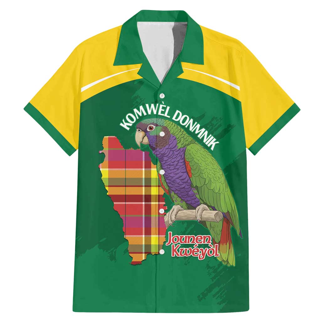 Personalized Komwel Donmnik Jounen Kweyol Family Matching Mermaid Dress and Hawaiian Shirt Dominica Creole Day Imperial Amazon - Wonder Print Shop