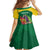 Personalized Komwel Donmnik Jounen Kweyol Family Matching Off The Shoulder Long Sleeve Dress and Hawaiian Shirt Dominica Creole Day Imperial Amazon - Wonder Print Shop
