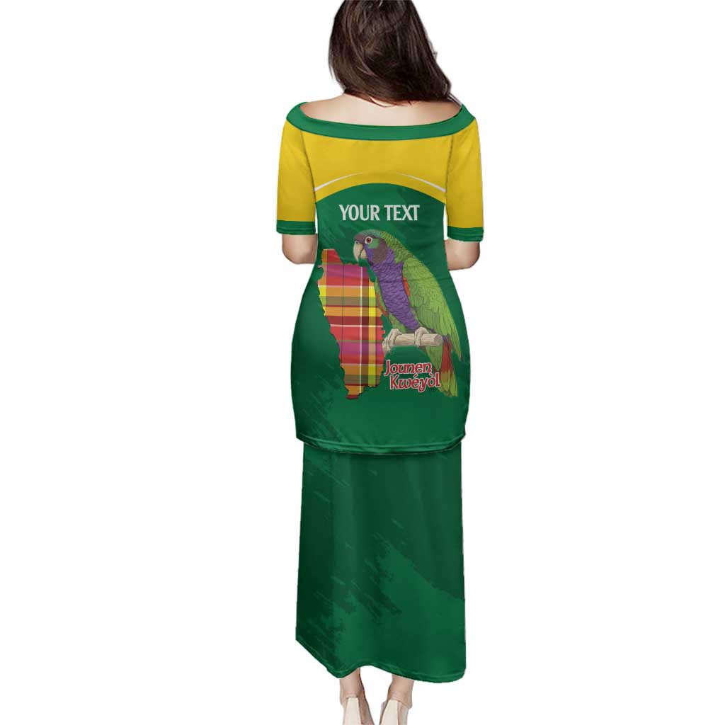 Personalized Komwel Donmnik Jounen Kweyol Family Matching Puletasi and Hawaiian Shirt Dominica Creole Day Imperial Amazon - Wonder Print Shop