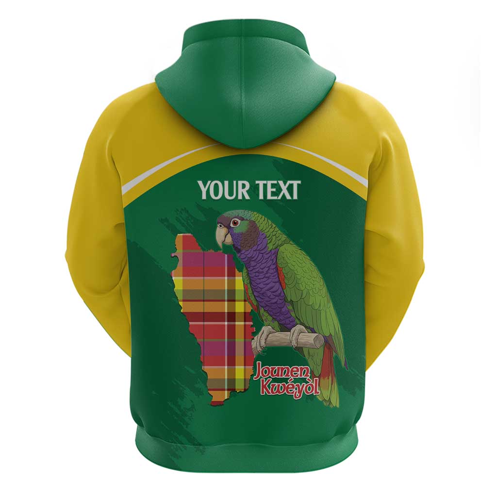 Personalized Komwel Donmnik Jounen Kweyol Hoodie Dominica Creole Day Imperial Amazon - Wonder Print Shop