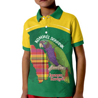 Personalized Komwel Donmnik Jounen Kweyol Kid Polo Shirt Dominica Creole Day Imperial Amazon - Wonder Print Shop