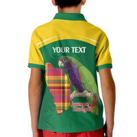 Personalized Komwel Donmnik Jounen Kweyol Kid Polo Shirt Dominica Creole Day Imperial Amazon - Wonder Print Shop