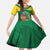 Personalized Komwel Donmnik Jounen Kweyol Kid Short Sleeve Dress Dominica Creole Day Imperial Amazon - Wonder Print Shop