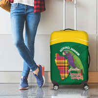 Komwel Donmnik Jounen Kweyol Luggage Cover Dominica Creole Day Imperial Amazon - Wonder Print Shop