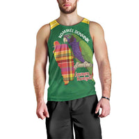 Personalized Komwel Donmnik Jounen Kweyol Men Tank Top Dominica Creole Day Imperial Amazon - Wonder Print Shop
