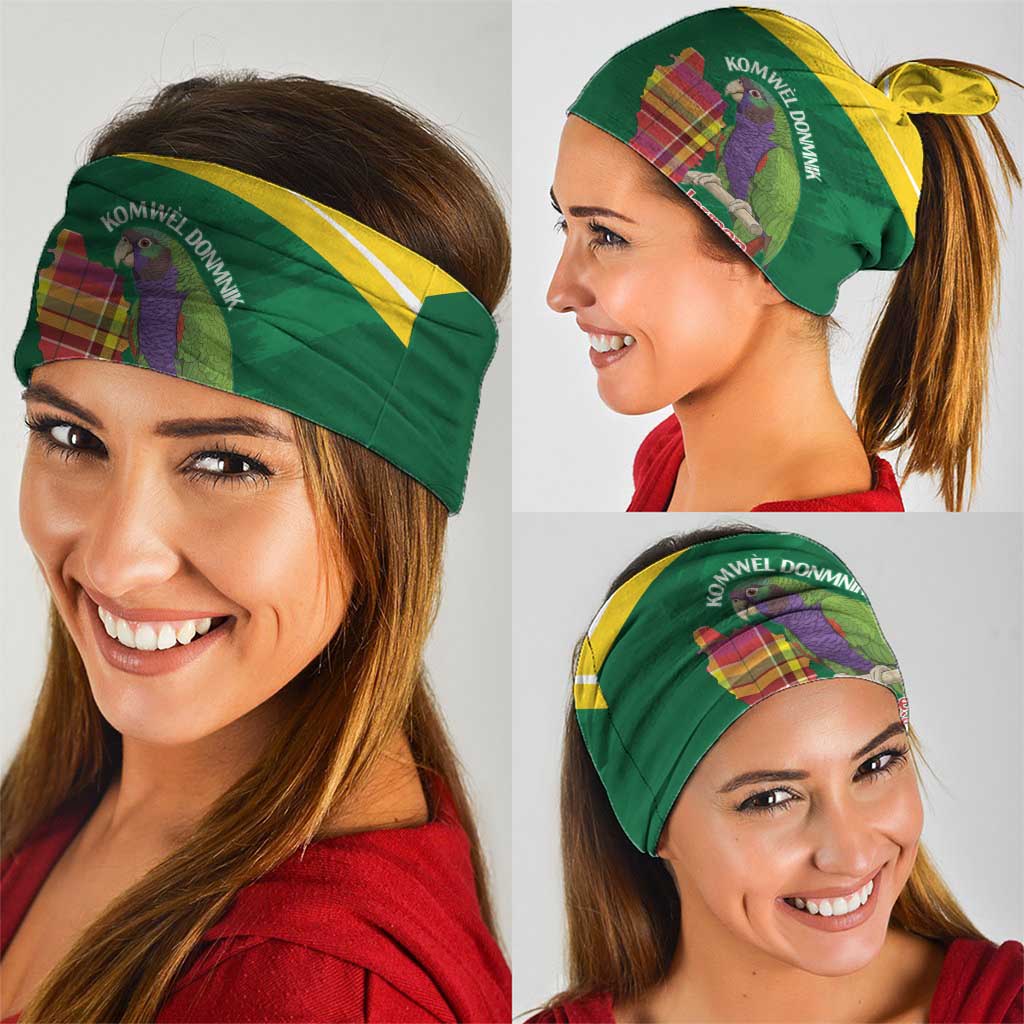 Komwel Donmnik Jounen Kweyol Neck Gaiter Dominica Creole Day Imperial Amazon - Wonder Print Shop