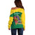 Personalized Komwel Donmnik Jounen Kweyol Off Shoulder Sweater Dominica Creole Day Imperial Amazon - Wonder Print Shop