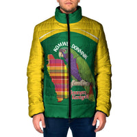 Personalized Komwel Donmnik Jounen Kweyol Padded Jacket Dominica Creole Day Imperial Amazon - Wonder Print Shop