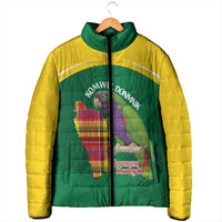 Personalized Komwel Donmnik Jounen Kweyol Padded Jacket Dominica Creole Day Imperial Amazon - Wonder Print Shop
