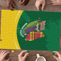 Komwel Donmnik Jounen Kweyol Puzzle Dominica Creole Day Imperial Amazon - Wonder Print Shop