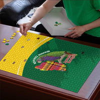 Komwel Donmnik Jounen Kweyol Puzzle Dominica Creole Day Imperial Amazon - Wonder Print Shop