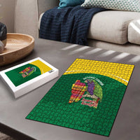 Komwel Donmnik Jounen Kweyol Puzzle Dominica Creole Day Imperial Amazon - Wonder Print Shop