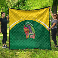 Komwel Donmnik Jounen Kweyol Quilt Dominica Creole Day Imperial Amazon - Wonder Print Shop