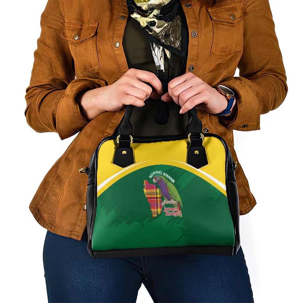 Komwel Donmnik Jounen Kweyol Shoulder Handbag Dominica Creole Day Imperial Amazon - Wonder Print Shop