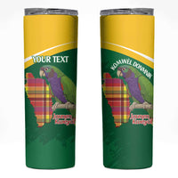 Personalized Komwel Donmnik Jounen Kweyol Skinny Tumbler Dominica Creole Day Imperial Amazon - Wonder Print Shop