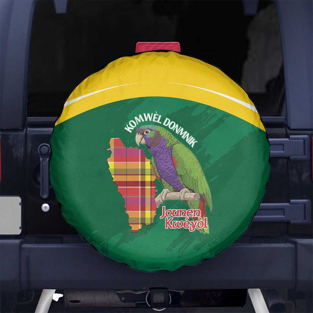 Komwel Donmnik Jounen Kweyol Spare Tire Cover Dominica Creole Day Imperial Amazon - Wonder Print Shop