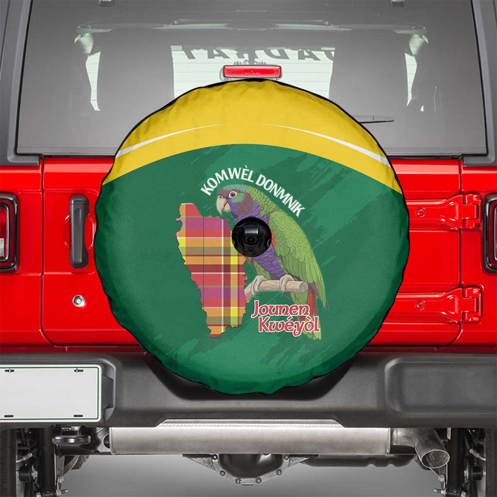 Komwel Donmnik Jounen Kweyol Spare Tire Cover Dominica Creole Day Imperial Amazon - Wonder Print Shop