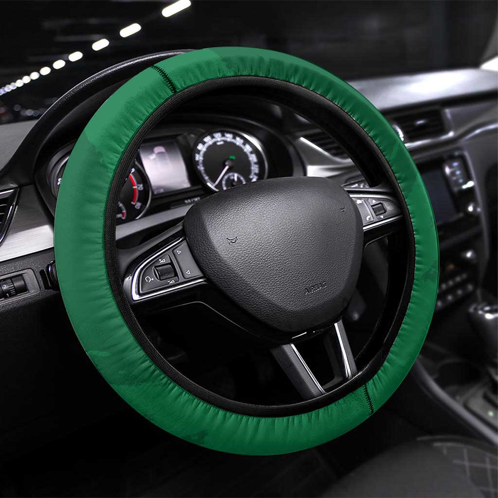 Komwel Donmnik Jounen Kweyol Steering Wheel Cover Dominica Creole Day Imperial Amazon - Wonder Print Shop
