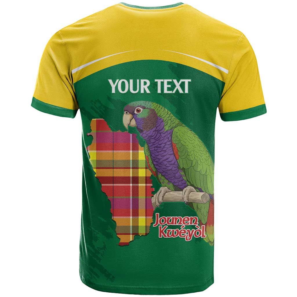 Personalized Komwel Donmnik Jounen Kweyol T Shirt Dominica Creole Day Imperial Amazon - Wonder Print Shop