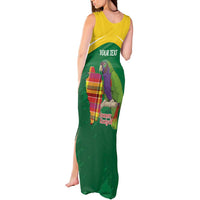 Personalized Komwel Donmnik Jounen Kweyol Tank Maxi Dress Dominica Creole Day Imperial Amazon - Wonder Print Shop