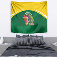 Komwel Donmnik Jounen Kweyol Tapestry Dominica Creole Day Imperial Amazon - Wonder Print Shop