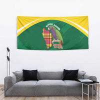 Komwel Donmnik Jounen Kweyol Tapestry Dominica Creole Day Imperial Amazon - Wonder Print Shop