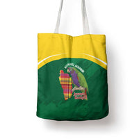 Komwel Donmnik Jounen Kweyol Tote Bag Dominica Creole Day Imperial Amazon - Wonder Print Shop
