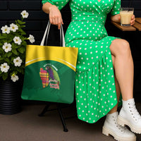 Komwel Donmnik Jounen Kweyol Tote Bag Dominica Creole Day Imperial Amazon - Wonder Print Shop