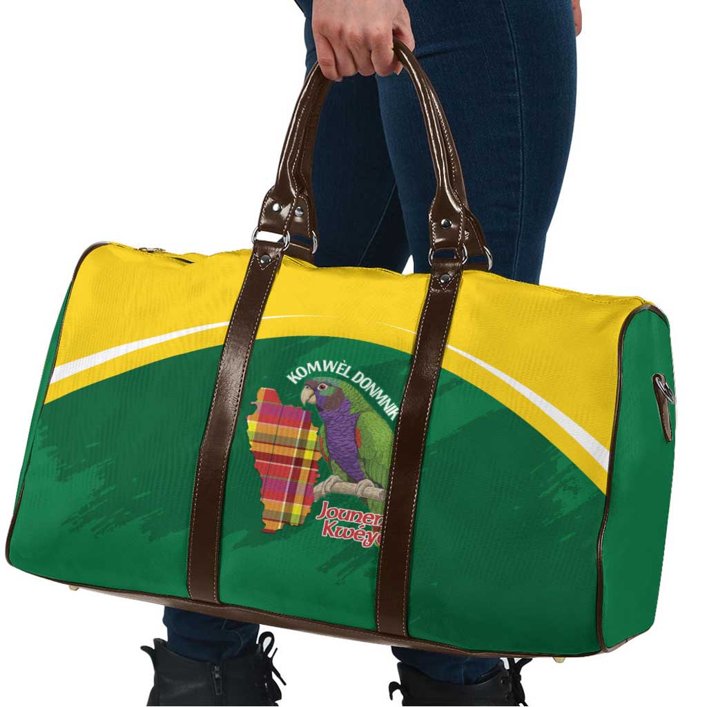 Komwel Donmnik Jounen Kweyol Travel Bag Dominica Creole Day Imperial Amazon - Wonder Print Shop