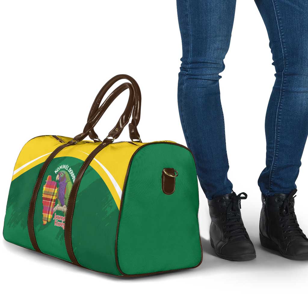 Komwel Donmnik Jounen Kweyol Travel Bag Dominica Creole Day Imperial Amazon - Wonder Print Shop