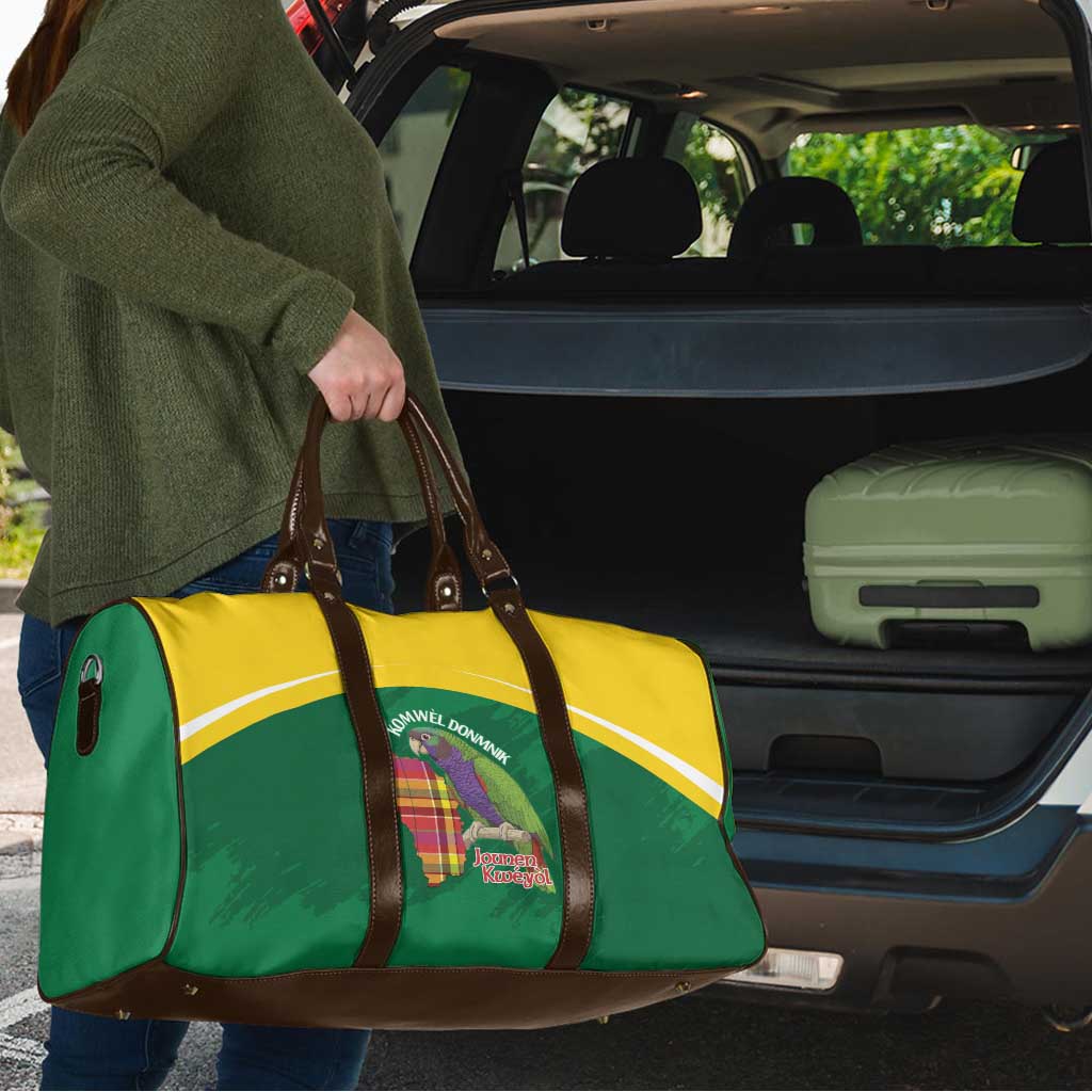 Komwel Donmnik Jounen Kweyol Travel Bag Dominica Creole Day Imperial Amazon - Wonder Print Shop