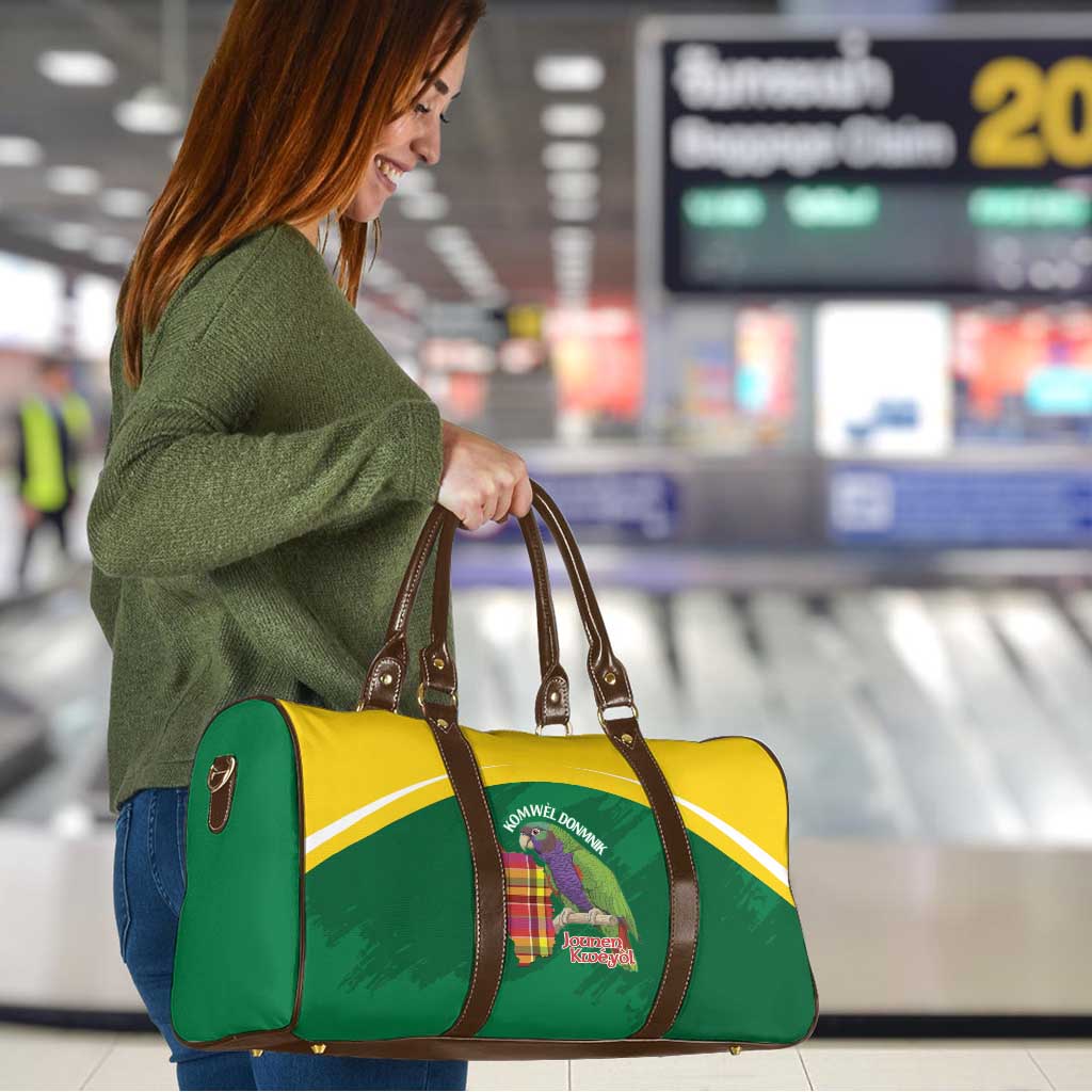 Komwel Donmnik Jounen Kweyol Travel Bag Dominica Creole Day Imperial Amazon - Wonder Print Shop